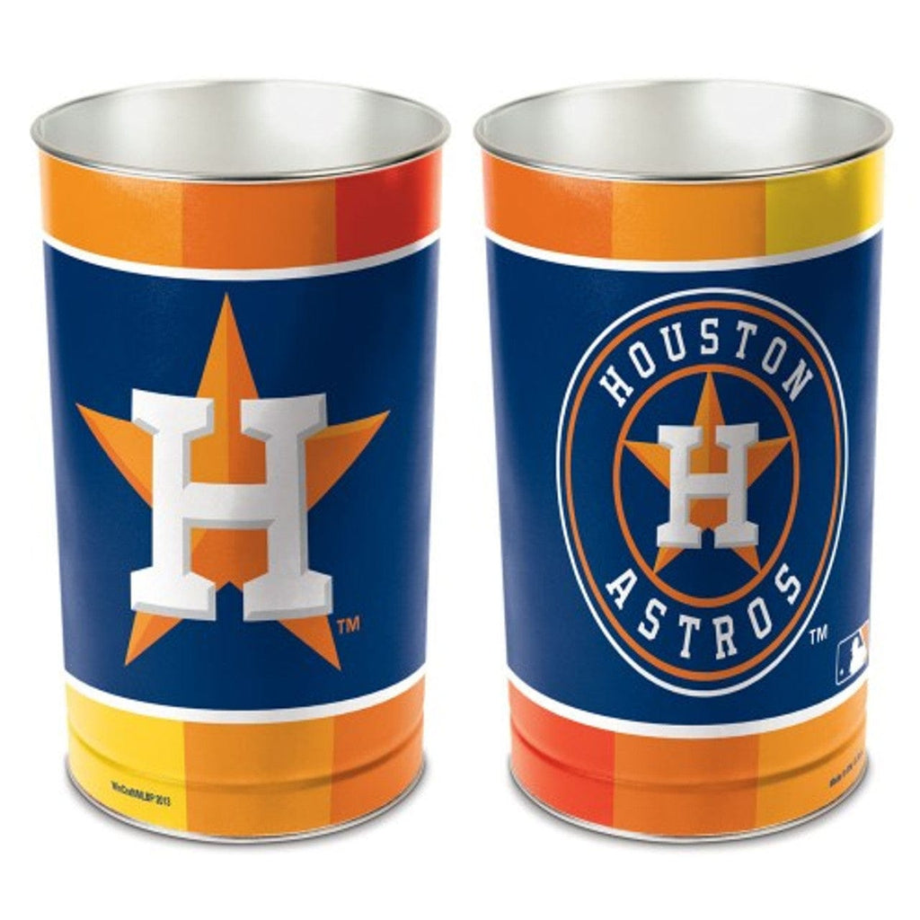 Wastebasket Houston Astros Wastebasket 15 Inch 010943379972