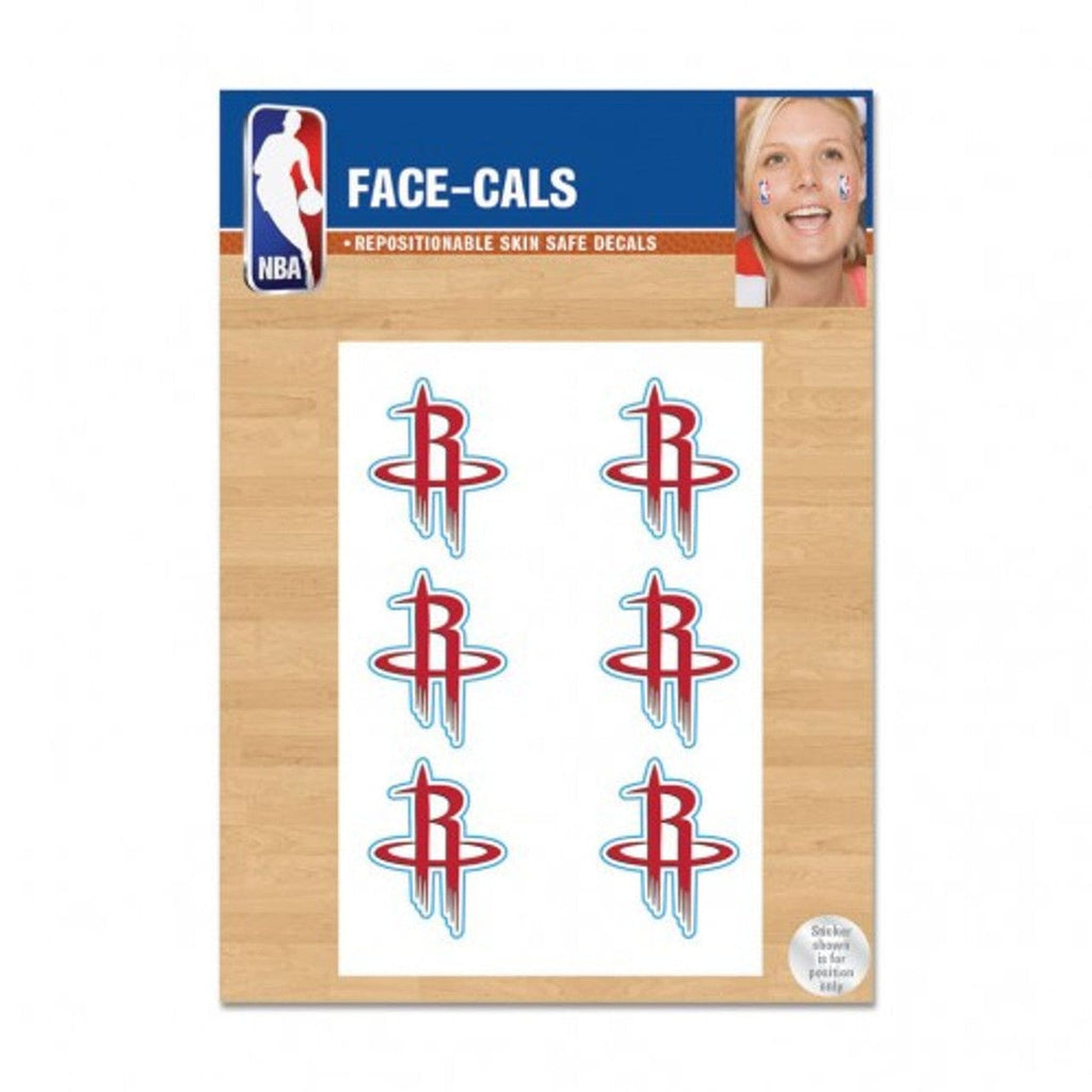 Face Cals Houston Rockets Tattoo Face Cals Special Order 614934676752