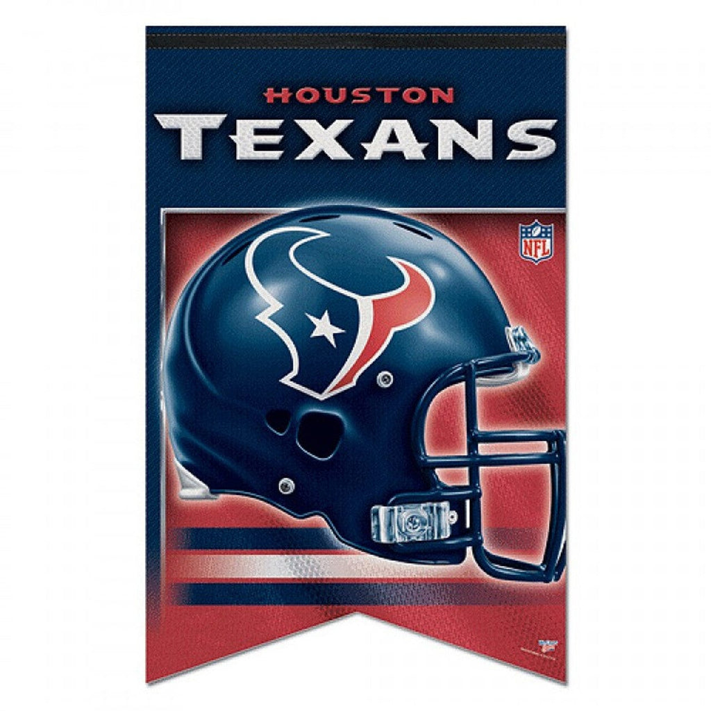 Pennant 17x26 Houston Texans Banner 17x26 Pennant Style Premium Felt 032085941404