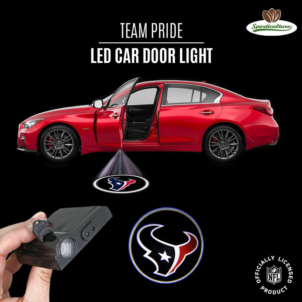 LED Auto Door Light Houston Texans Car Door Light LED 810028056220