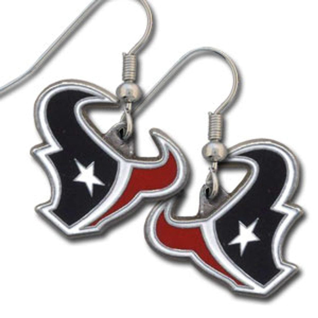 Jewelry Earrings Dangle Houston Texans Dangle Earrings 754603091919
