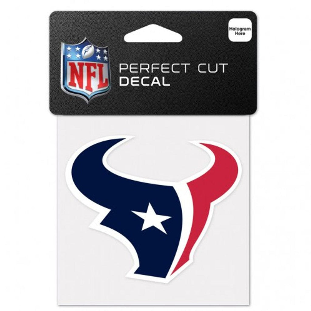 Decal 4x4 Perfect Cut Color Houston Texans Decal 4x4 Perfect Cut Color 032085630476