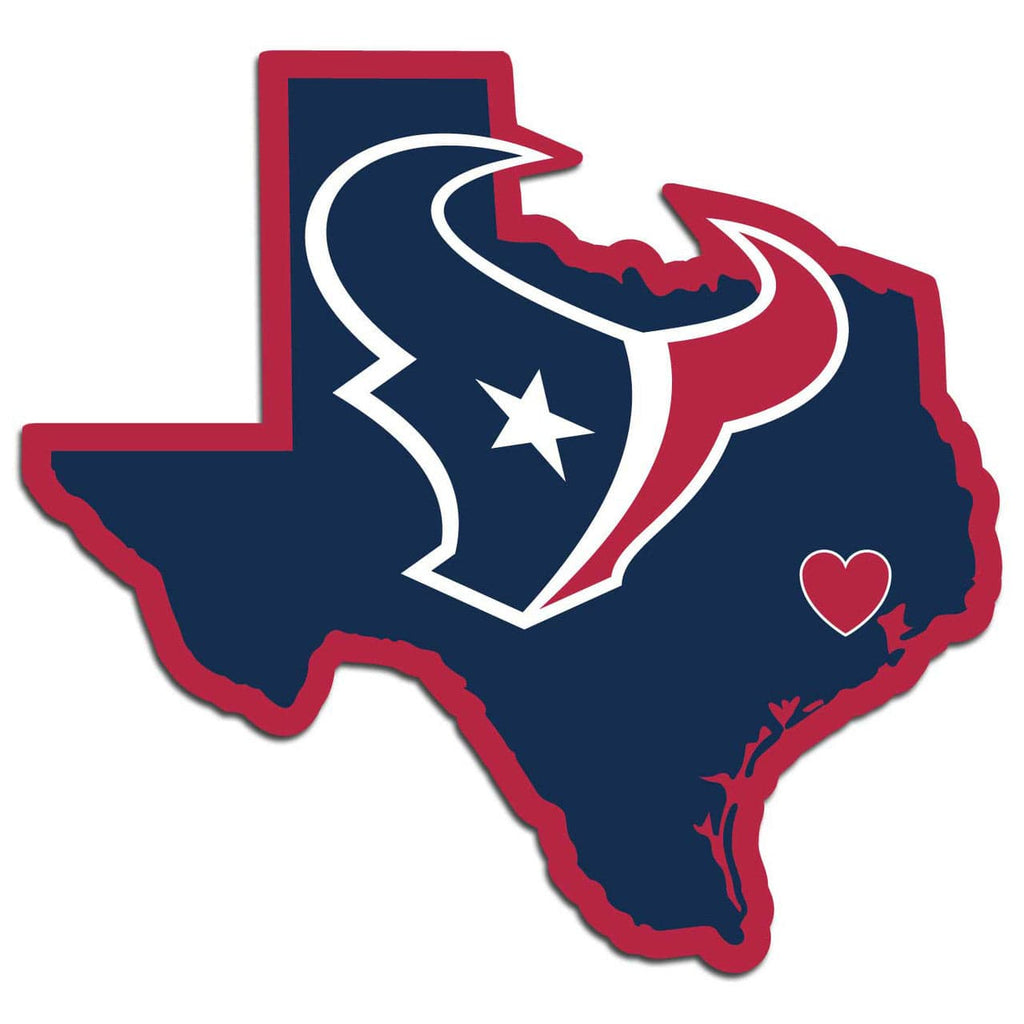 Decal Home State Pride Style Houston Texans Decal Home State Pride Style 754603668173