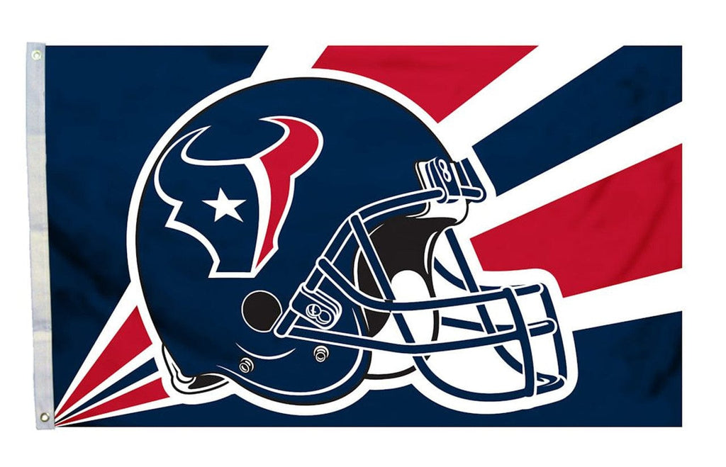 Flag 3x5 Houston Texans Flag 3x5 Helmet Design - Special Order 023245942638