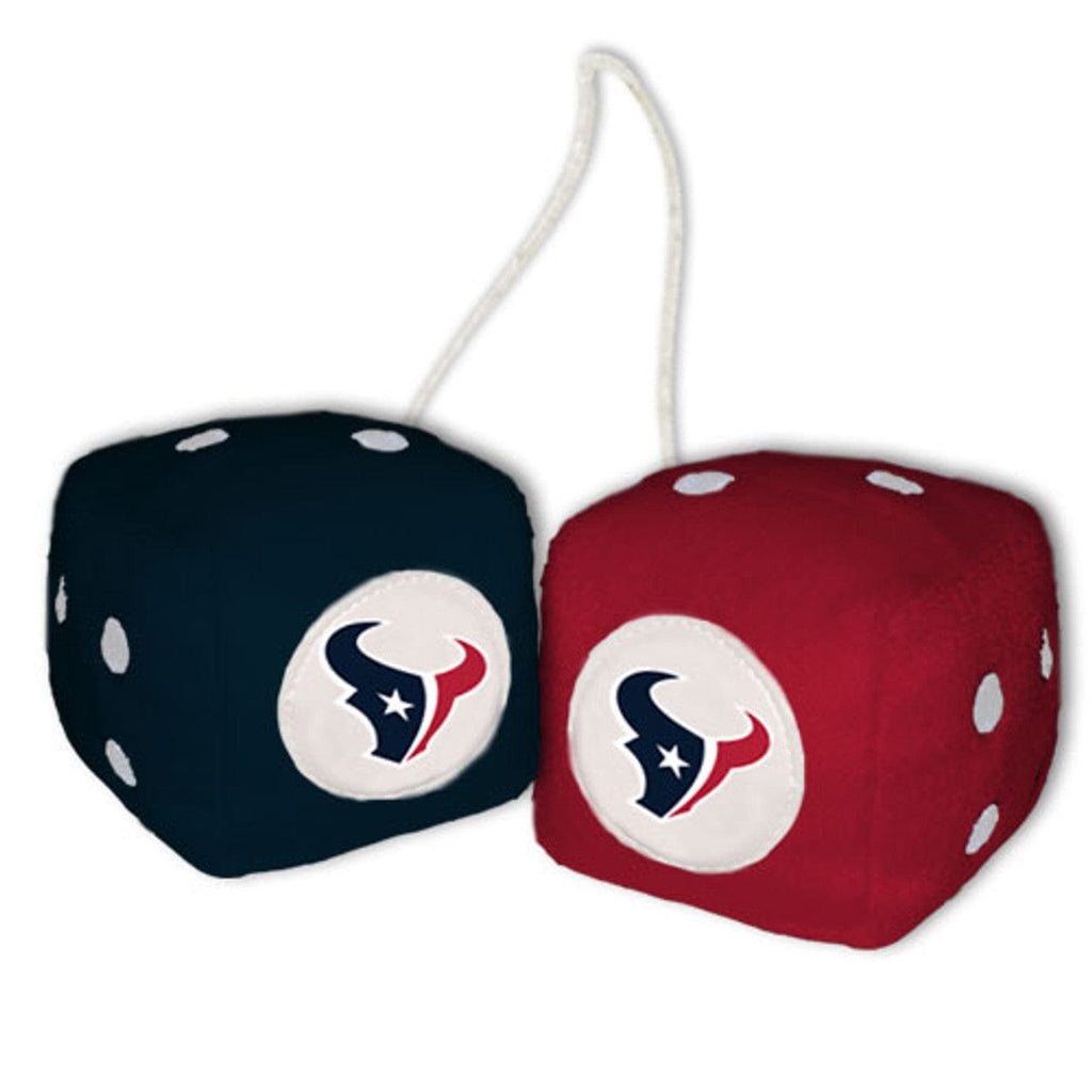 Houston Texans Houston Texans Fuzzy Dice CO 023245980630