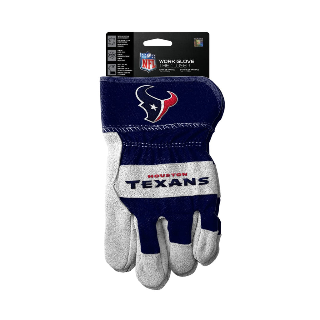 Gloves Work Houston Texans Gloves Work Style The Closer Design 771831011007