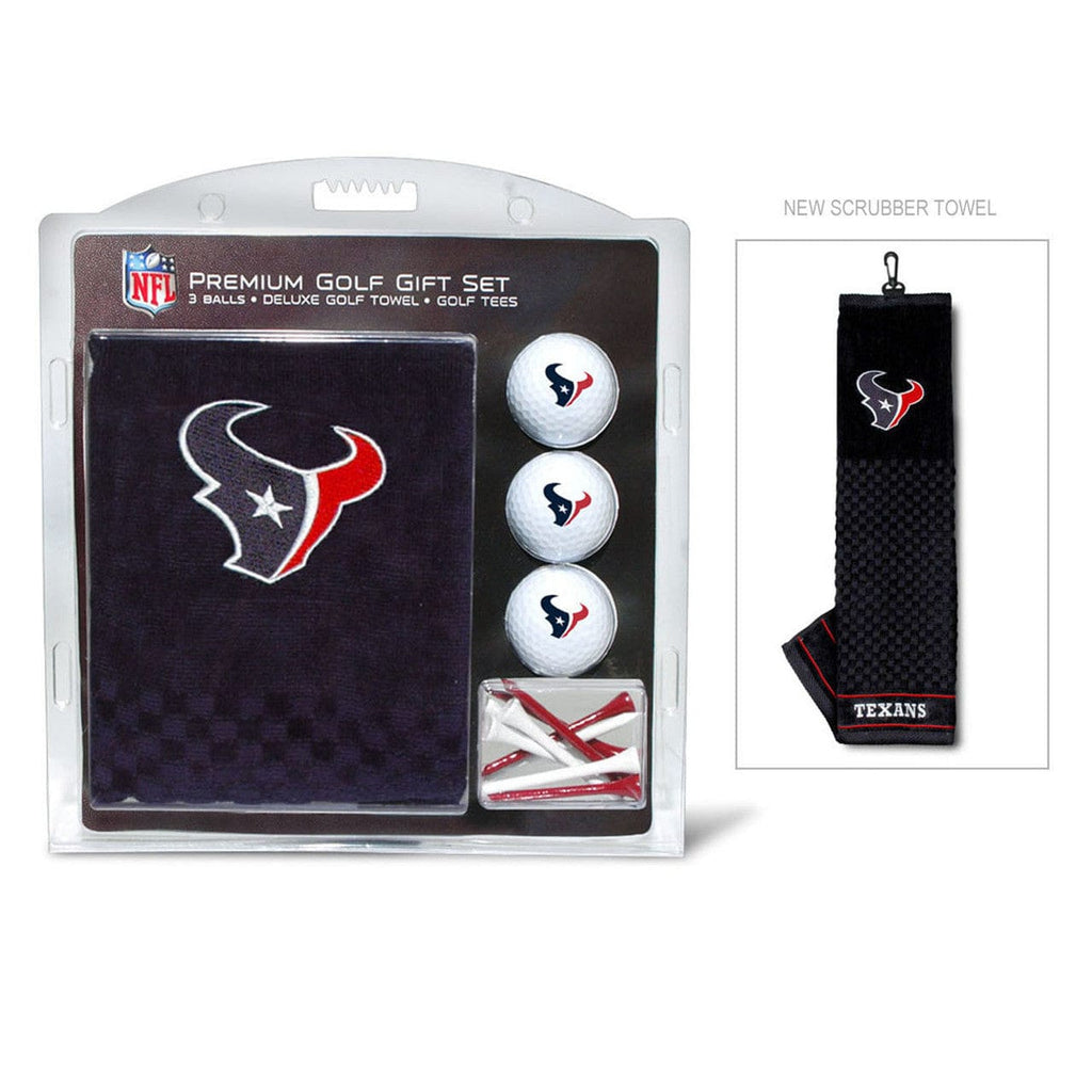 Golf Gift Set with Towel Houston Texans Golf Gift Set with Embroidered Towel - Special Order 637556311207