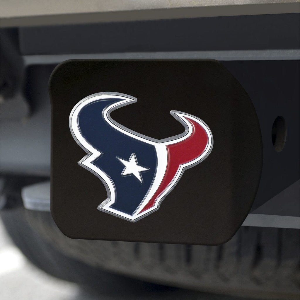 Auto Hitch Covers Houston Texans Hitch Cover Color Emblem on Black 842281125658