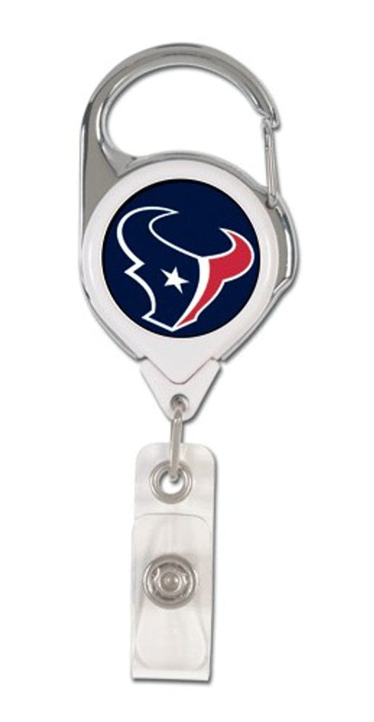 Badge Holders Houston Texans Retractable Premium Badge Holder 032085473998