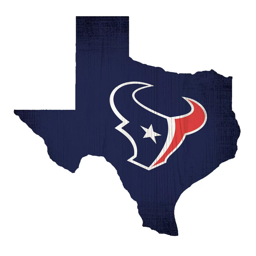 Sign 12 State Shape Houston Texans Sign Wood 12 Inch Team Color State Shape Design 878460149313