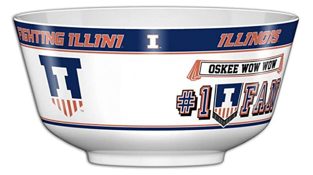 Illinois Fighting Illini Illinois Fighting Illini Party Bowl All JV CO 023245454858