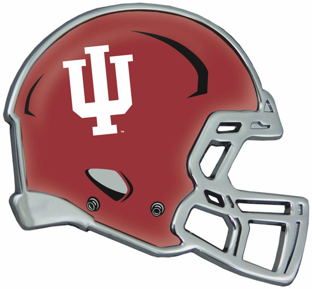 Auto Emblem Color Indiana Hoosiers Auto Emblem - Helmet 614934436424