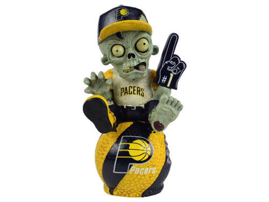 Indiana Pacers Indiana Pacers Zombie Figurine - On Logo  CO 887849312958