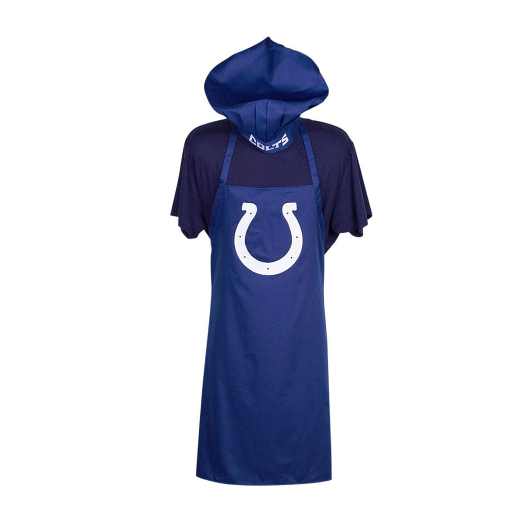 Indianapolis Colts Indianapolis Colts Apron and Chef Hat Set Blue 657175513455