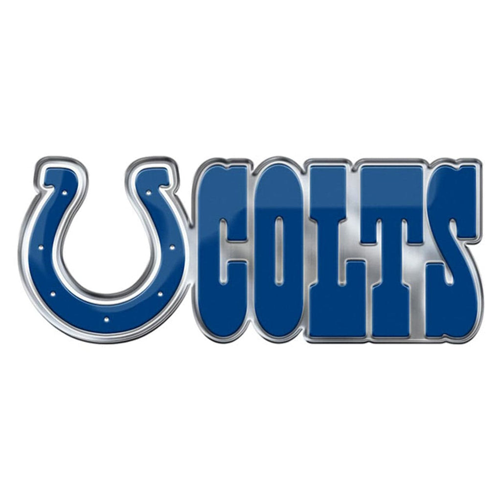 Auto Emblem Color Indianapolis Colts Auto Emblem Color Alternate Logo 681620266139