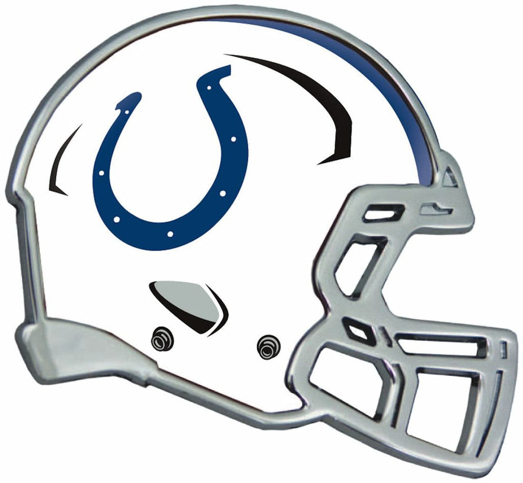 Auto Emblem Color Indianapolis Colts Auto Emblem - Helmet 614934486986