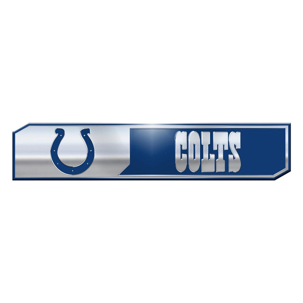 Auto Emblem Color Indianapolis Colts Auto Emblem Truck Edition 2 Pack 681620293135