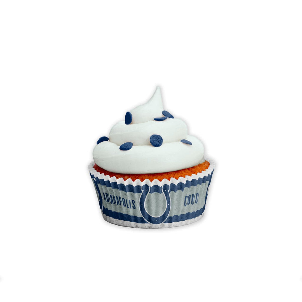 Baking Cups Indianapolis Colts Baking Cups Large 50 Pack 771831272149