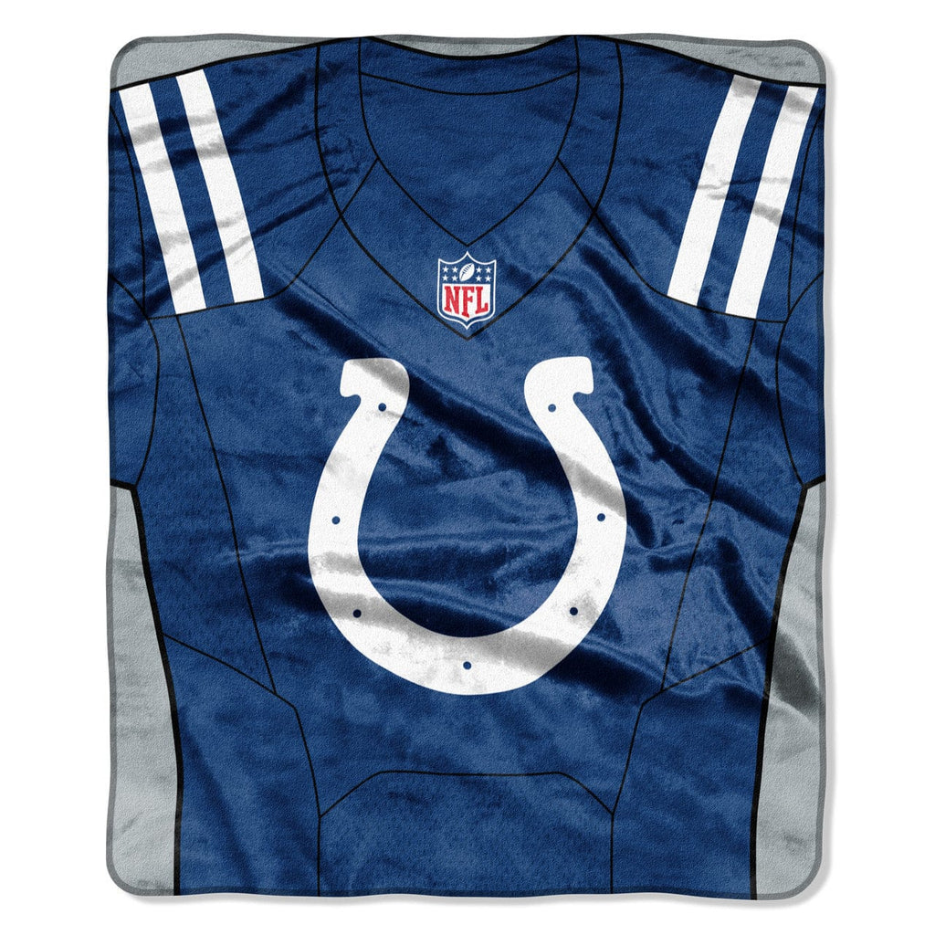 Blankets 50x60 Raschel Indianapolis Colts Blanket 50x60 Raschel Jersey Design 087918207271