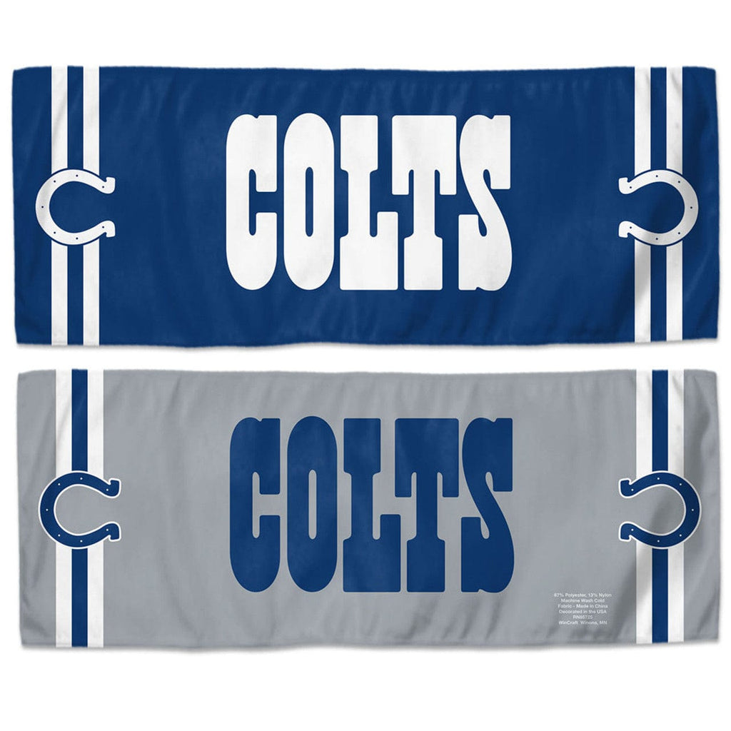 Towel Cooling Indianapolis Colts Cooling Towel 12x30 - Special Order 099606230713