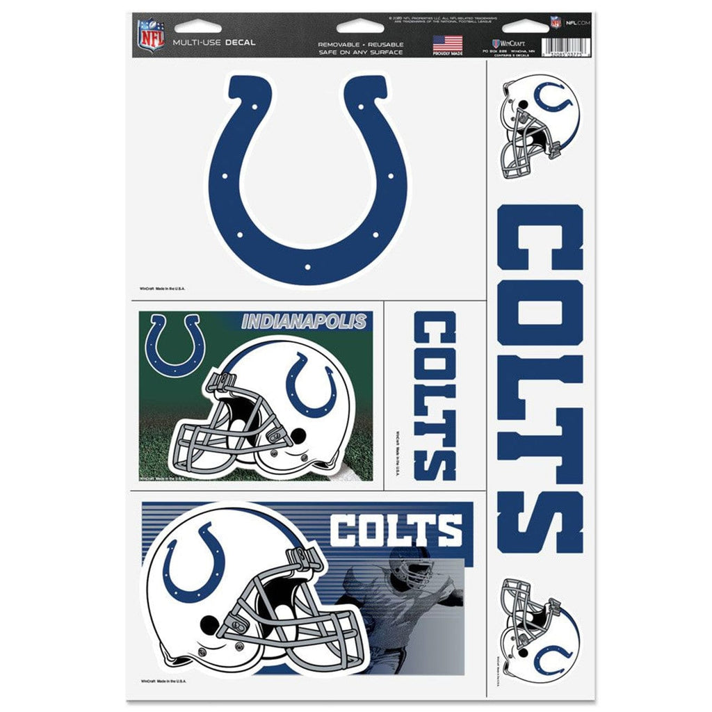 Decal 11x17 Multi Use Indianapolis Colts Decal 11x17 Ultra 032085037671