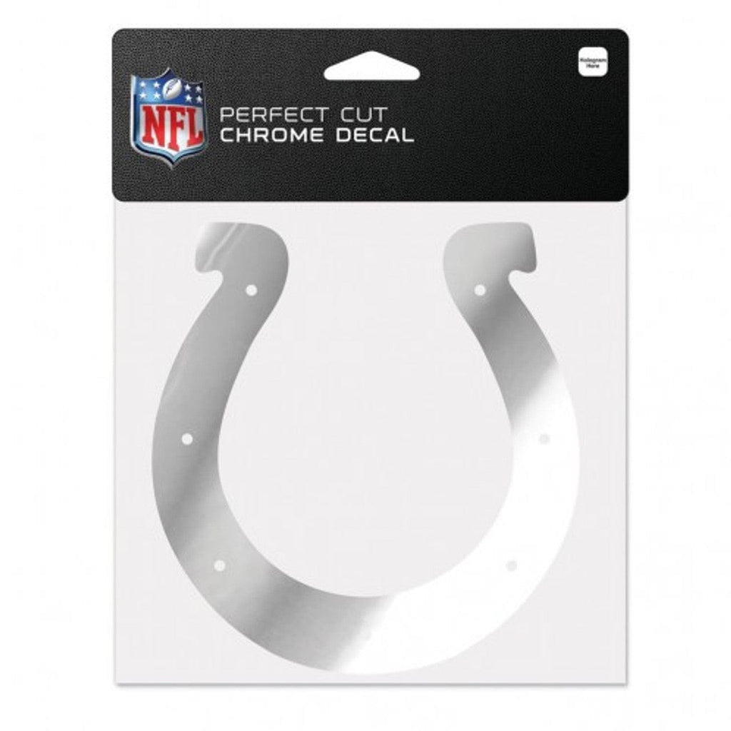 Decal 6x6 Perfect Cut Chrome Indianapolis Colts Decal 6x6 Perfect Cut Chrome - Special Order 032085120014