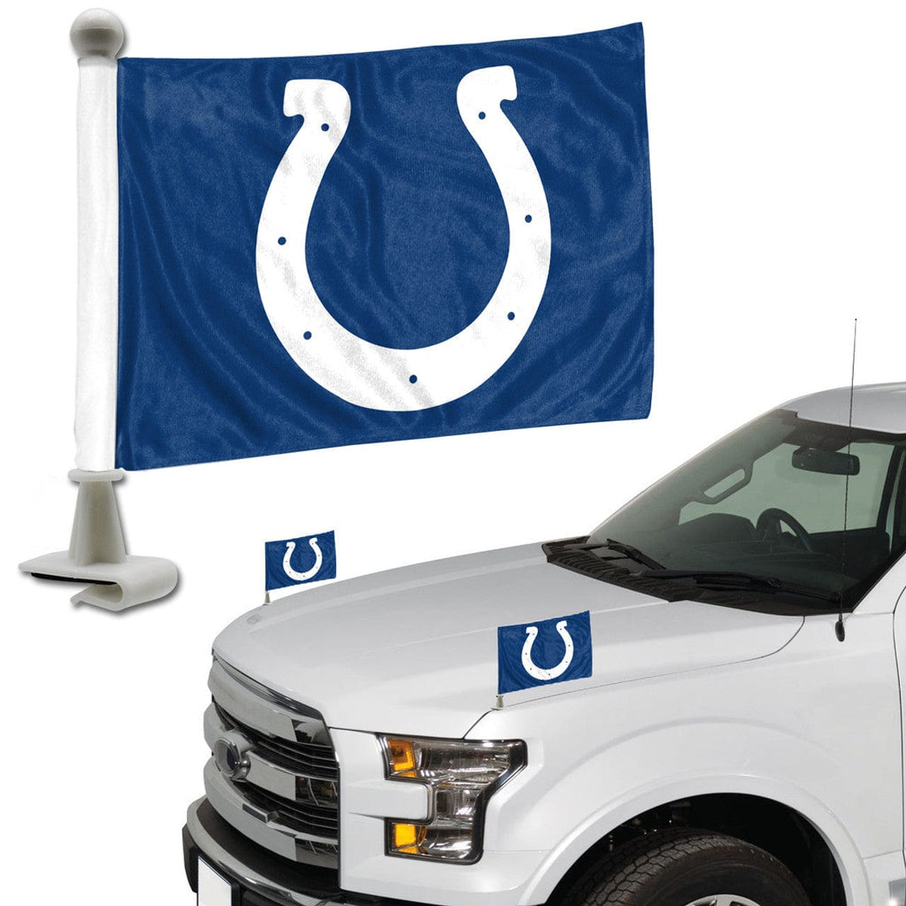 Flags Ambassador Indianapolis Colts Flag Set 2 Piece Ambassador Style 681620899139