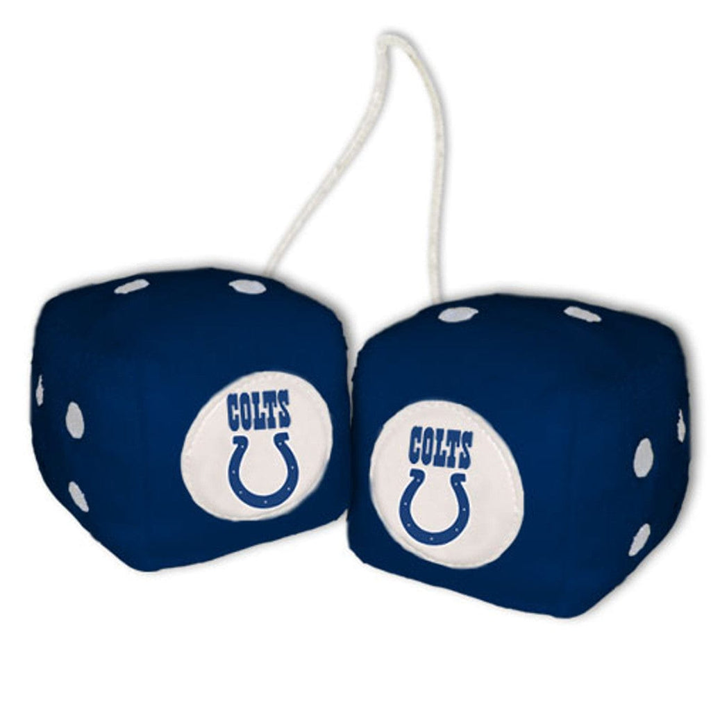 Indianapolis Colts Indianapolis Colts Fuzzy Dice CO 023245980241