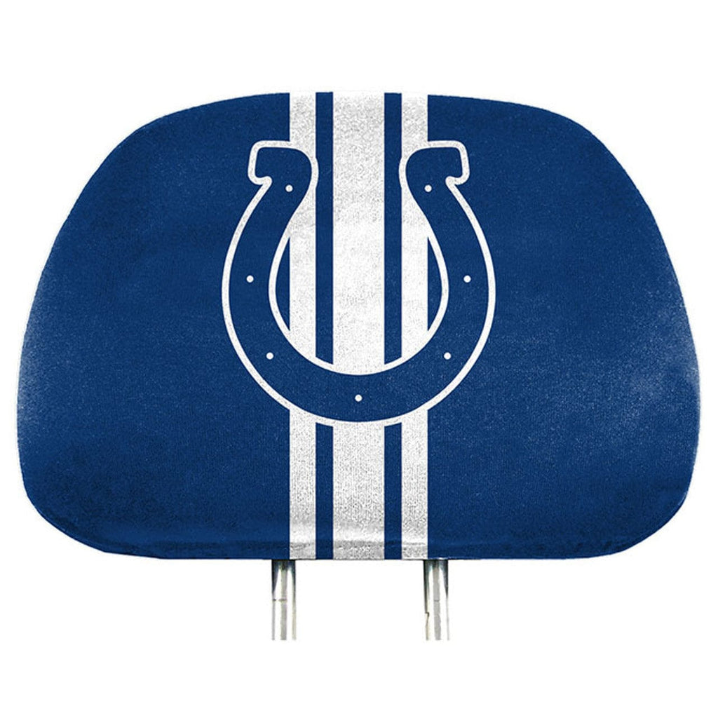 Auto Headrest Covers Indianapolis Colts Headrest Covers Full Printed Style - Special Order 681620175134