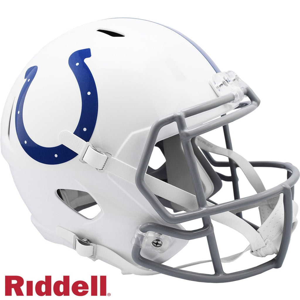 Indianapolis Colts Indianapolis Colts Helmet Riddell Replica Full Size Speed Style 2020 095855323855