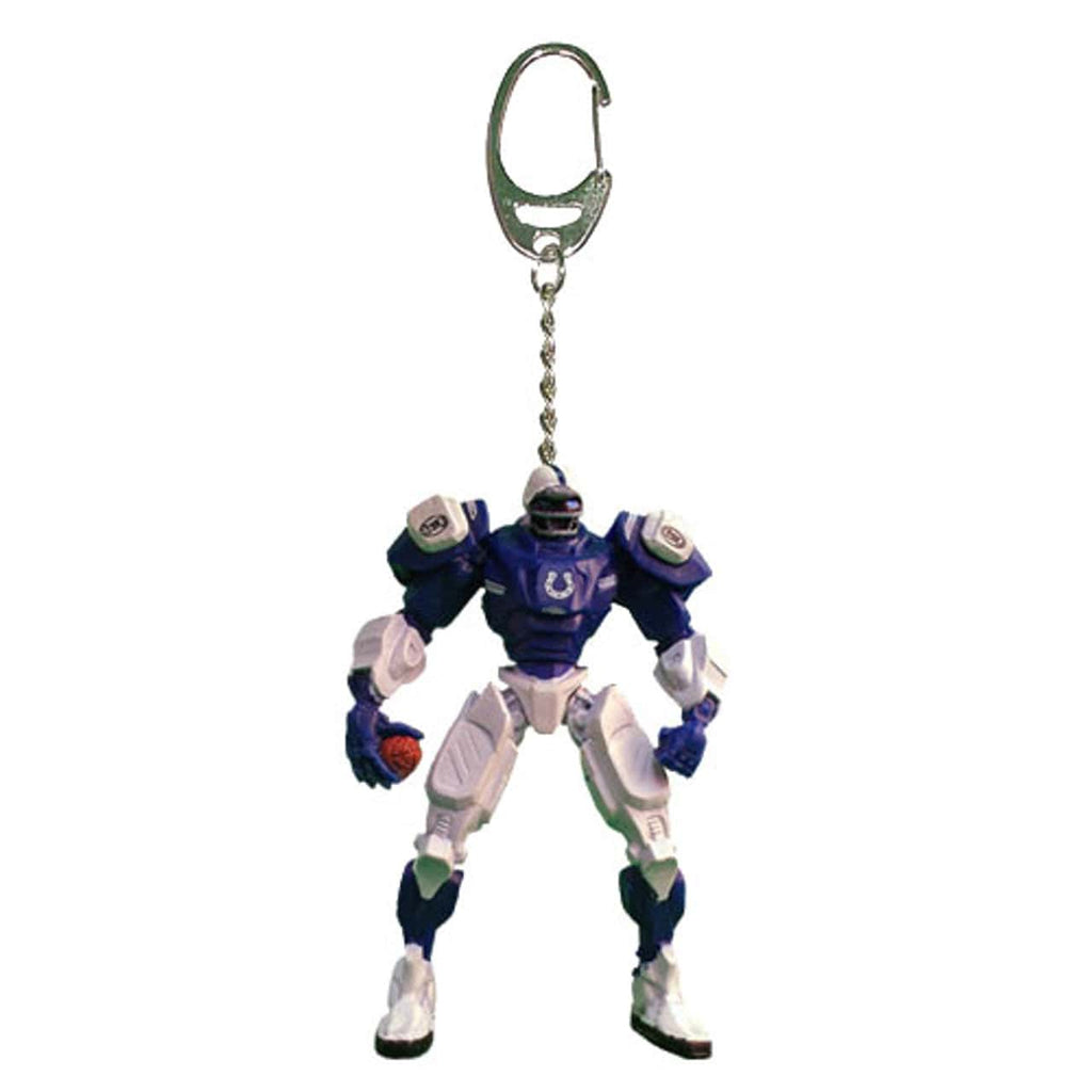Indianapolis Colts Indianapolis Colts Keychain Fox Robot 3 Inch Mini Cleatus CO 812633017283