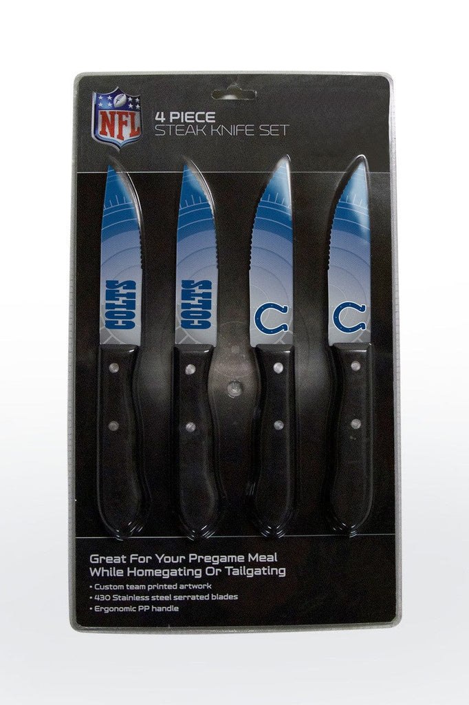 Knife Set Steak 4 Pack Indianapolis Colts Knife Set - Steak - 4 Pack 771831102149