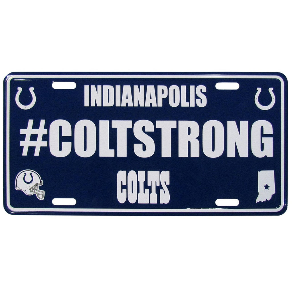 License Plate Hashtag Indianapolis Colts License Plate Hashtag 754603664274