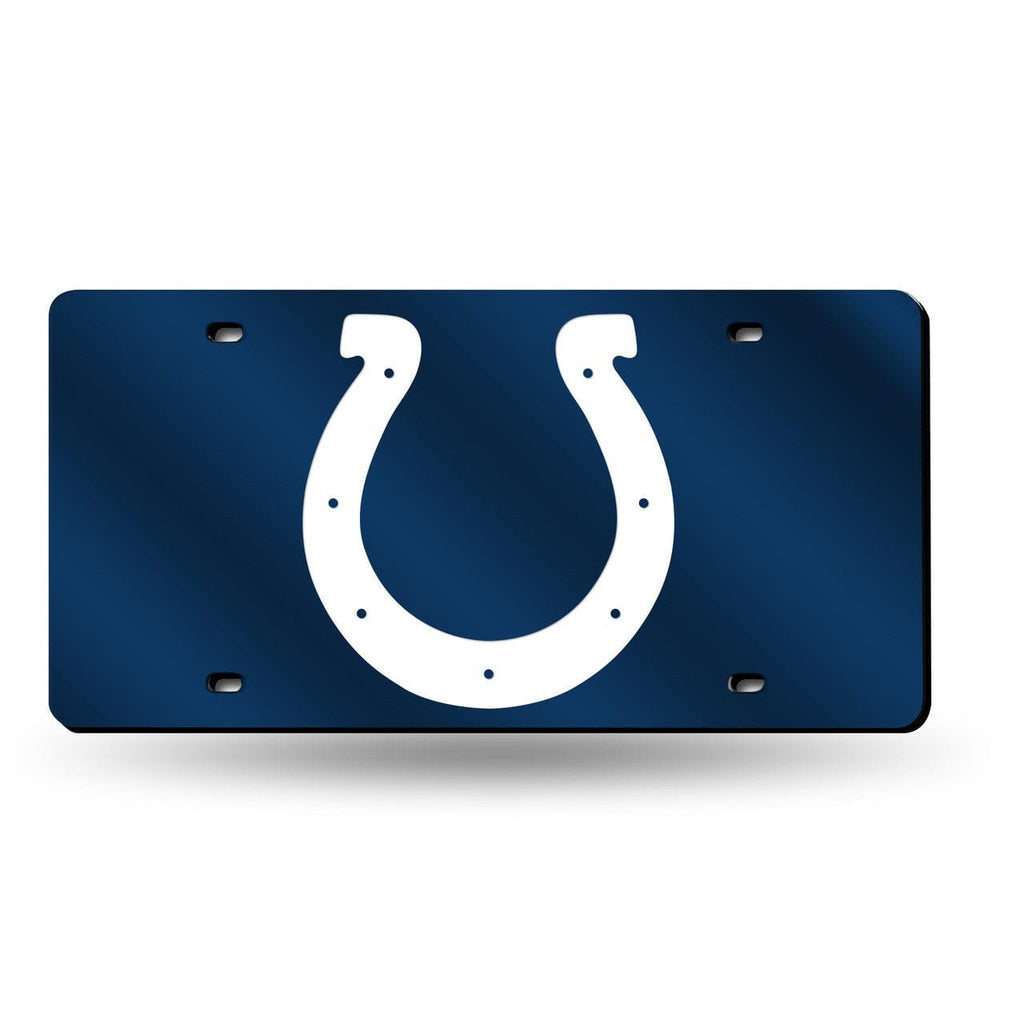 License Plate Laser Cut Indianapolis Colts License Plate Laser Cut Blue 094746401955