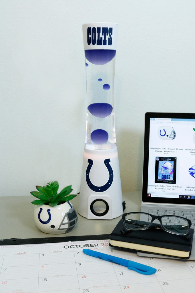 Magma Lamp-Bluetooth Speaker Indianapolis Colts Magma Lamp - Bluetooth Speaker 812081033668