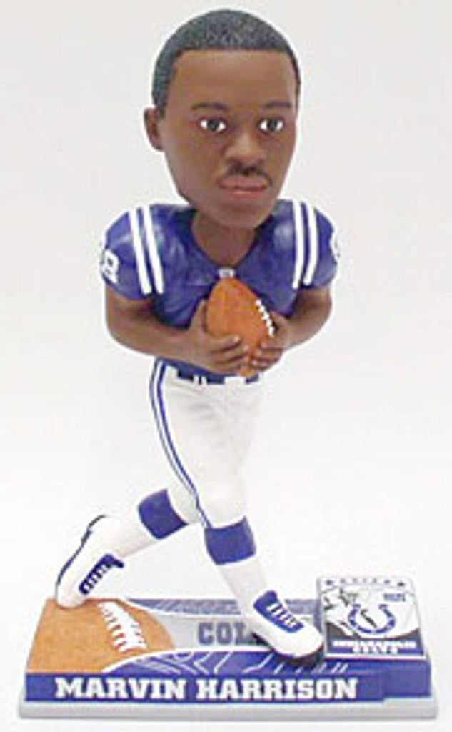 Indianapolis Colts Indianapolis Colts Marvin Harrison Forever Collectibles On Field Bobblehead CO 681329638695