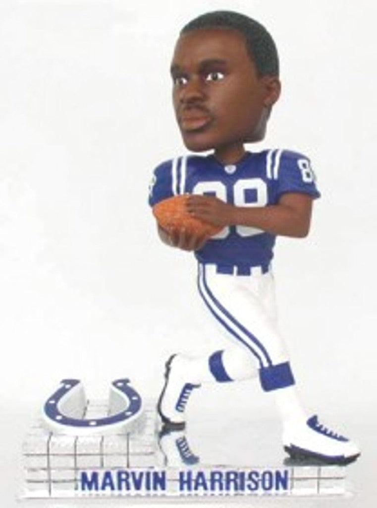 Indianapolis Colts Indianapolis Colts Marvin Harrison Platinum Forever Collectibles Bobblehead CO 681329235214