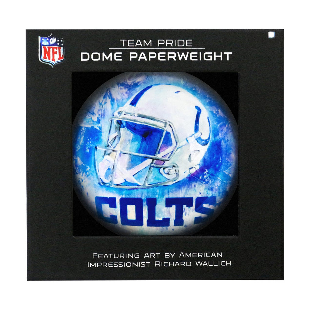 Paperweight Domed Indianapolis Colts Paperweight Domed 810079446322
