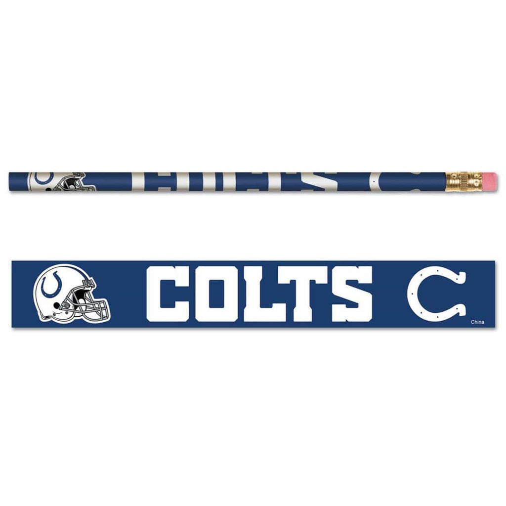 Pencil 6 Pack Indianapolis Colts Pencil 6 Pack 032085155252