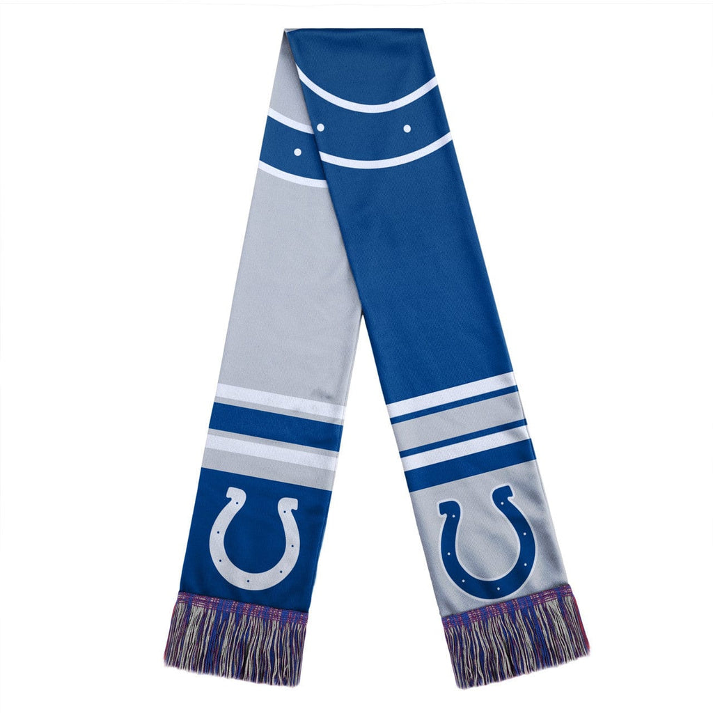 Scarf Colorblock Big Logo Style Indianapolis Colts Scarf Colorblock Big Logo Design 191418968522