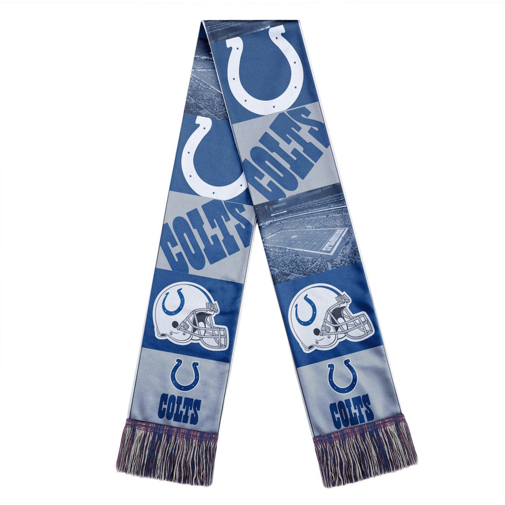 Scarf Printed Bar Style Indianapolis Colts Scarf Printed Bar Design 192797163768