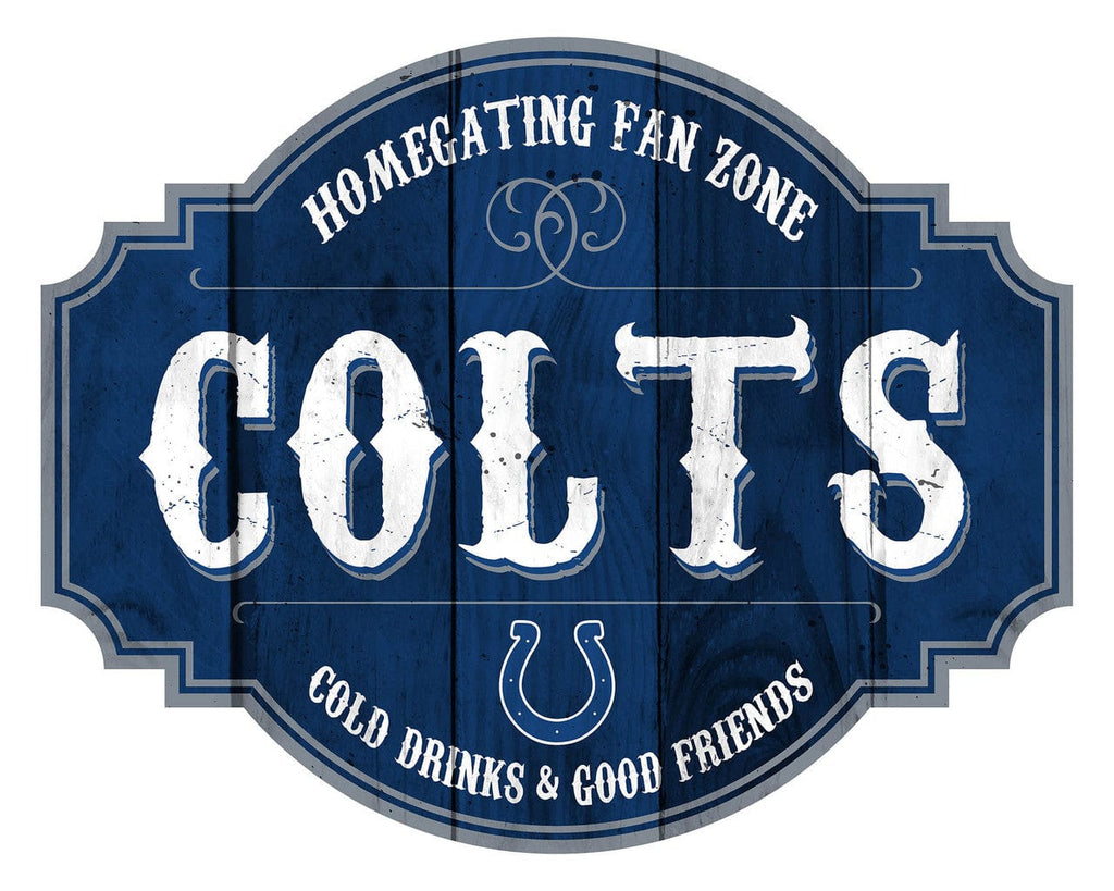 Signs Indianapolis Colts Sign Wood 12 Inch Homegating Tavern 878461181510