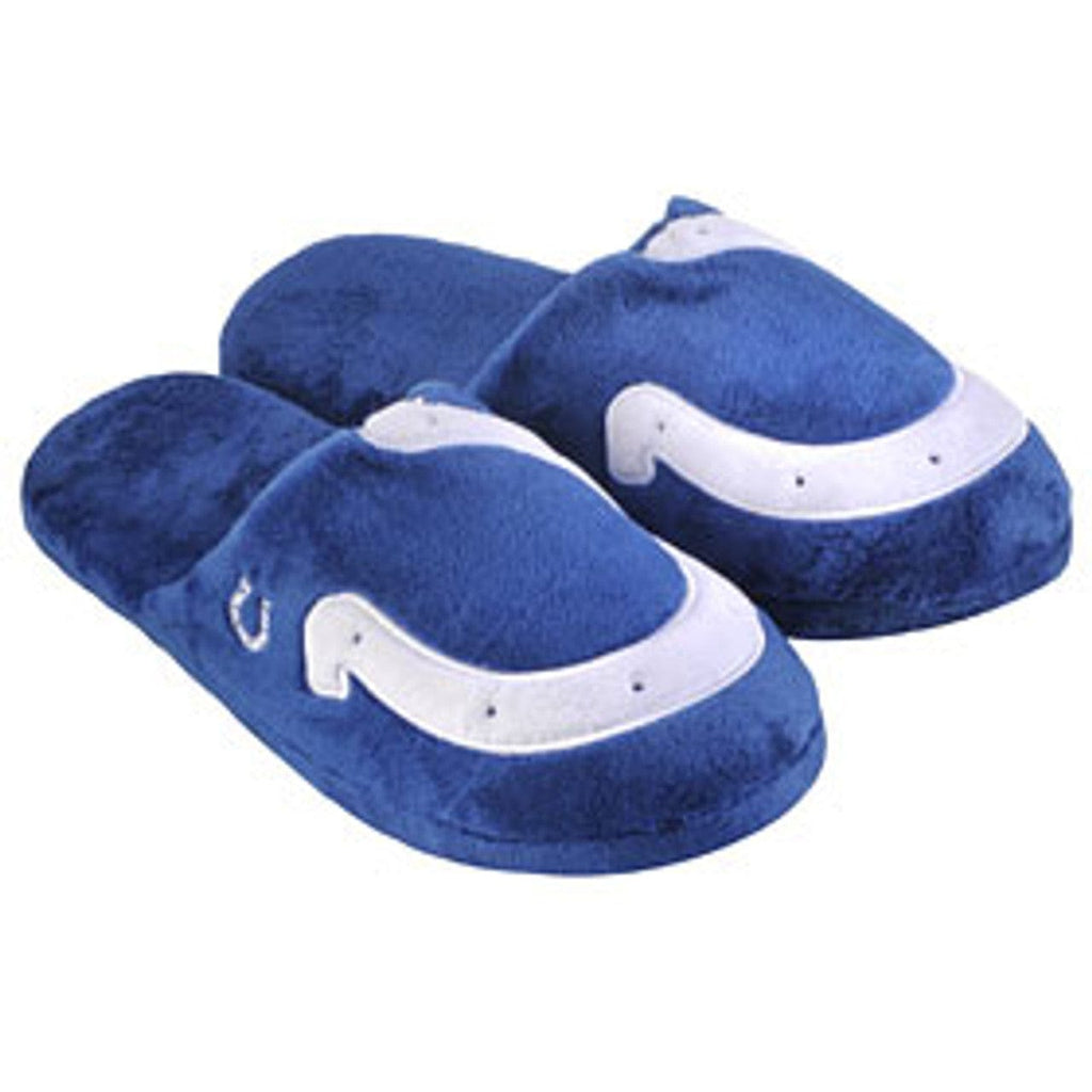 Indianapolis Colts Indianapolis Colts Slipper - Big Logo Stripe (1 Pair) - M CO 884966374456