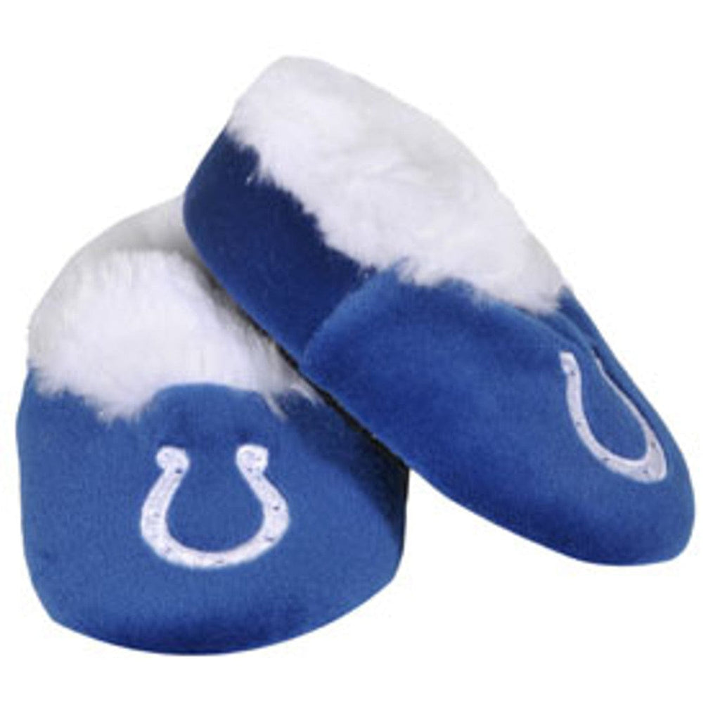 Indianapolis Colts Indianapolis Colts Slippers - Baby Booties (12 pc case) CO 681329883309