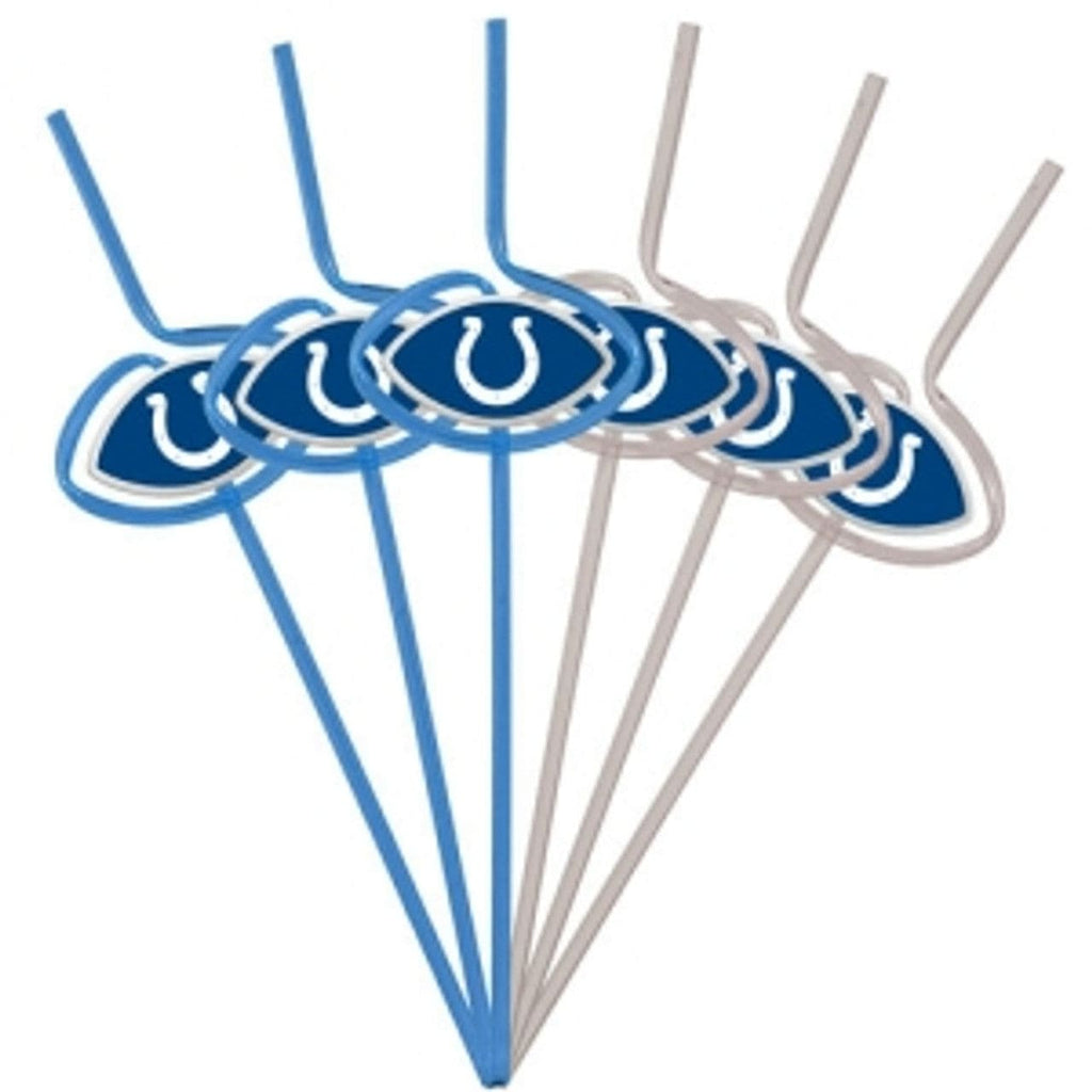 Indianapolis Colts Indianapolis Colts Team Sipper Straws CO 815580015920