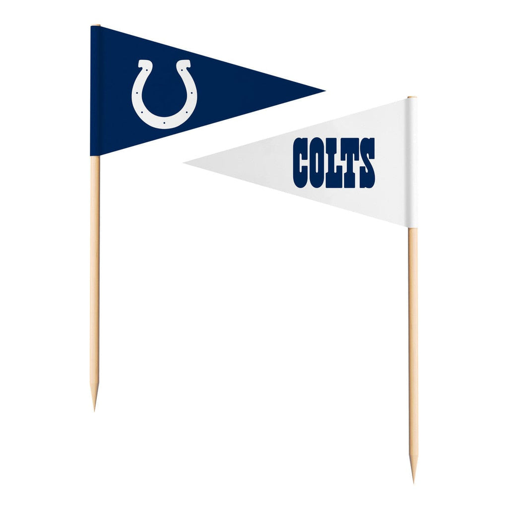 Toothpicks 36 Piece Indianapolis Colts Toothpick Flags 771831382145