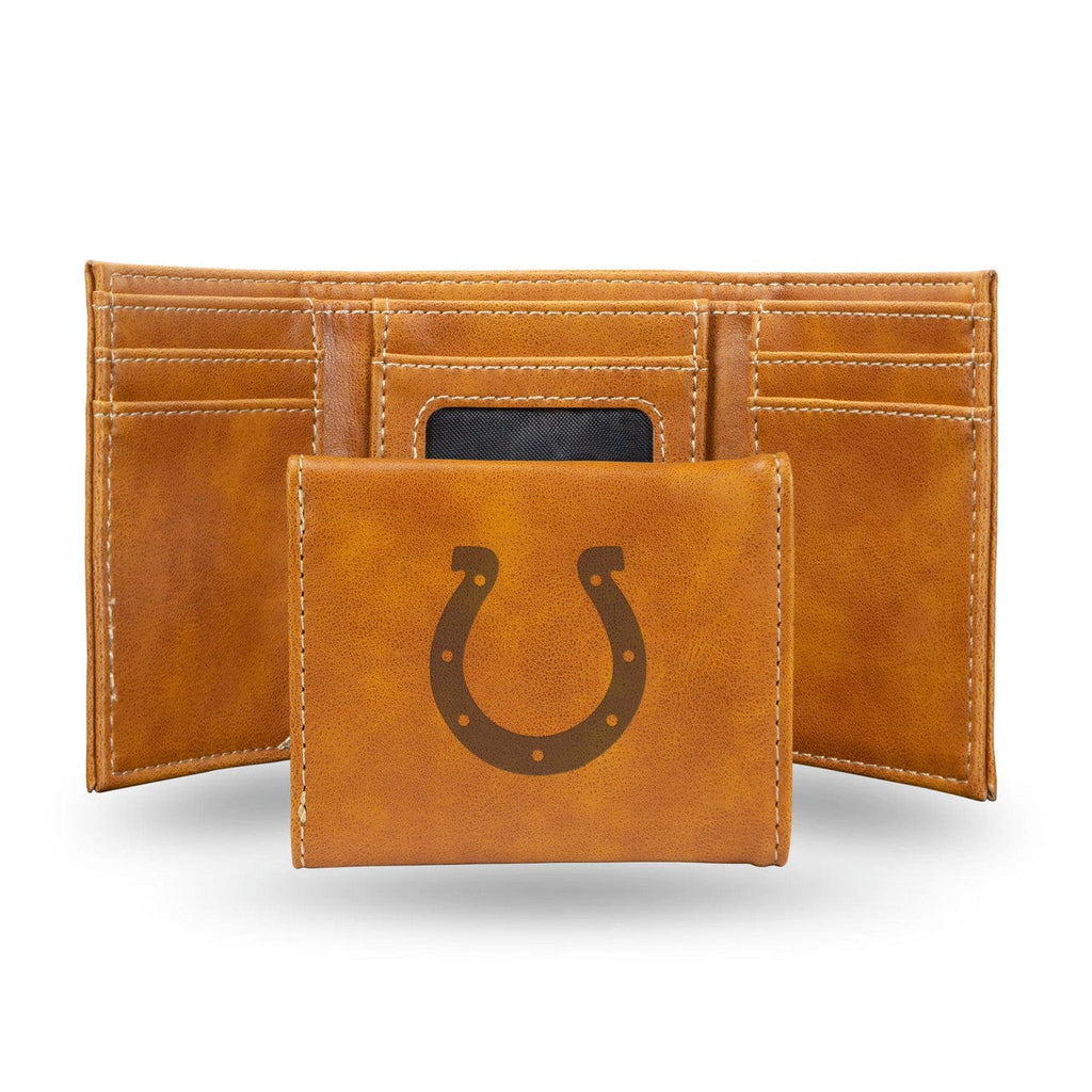Wallets Indianapolis Colts Wallet Trifold Laser Engraved 767345899705