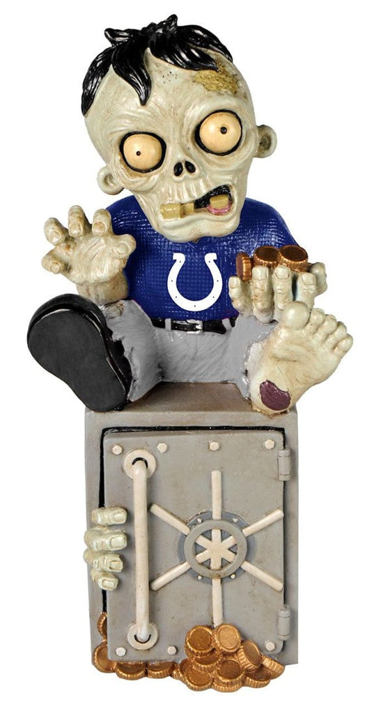 Indianapolis Colts Indianapolis Colts Zombie Figurine Bank CO 887849519944