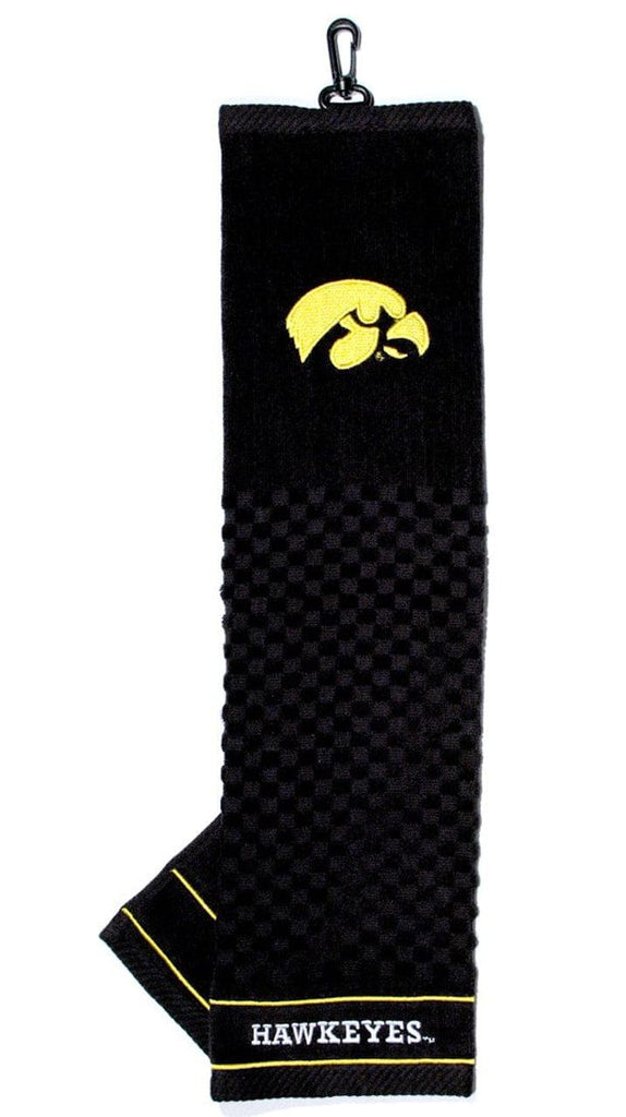 Golf Towel 16x22 Embroidered Iowa Hawkeyes 16"x22" Embroidered Golf Towel 637556215109