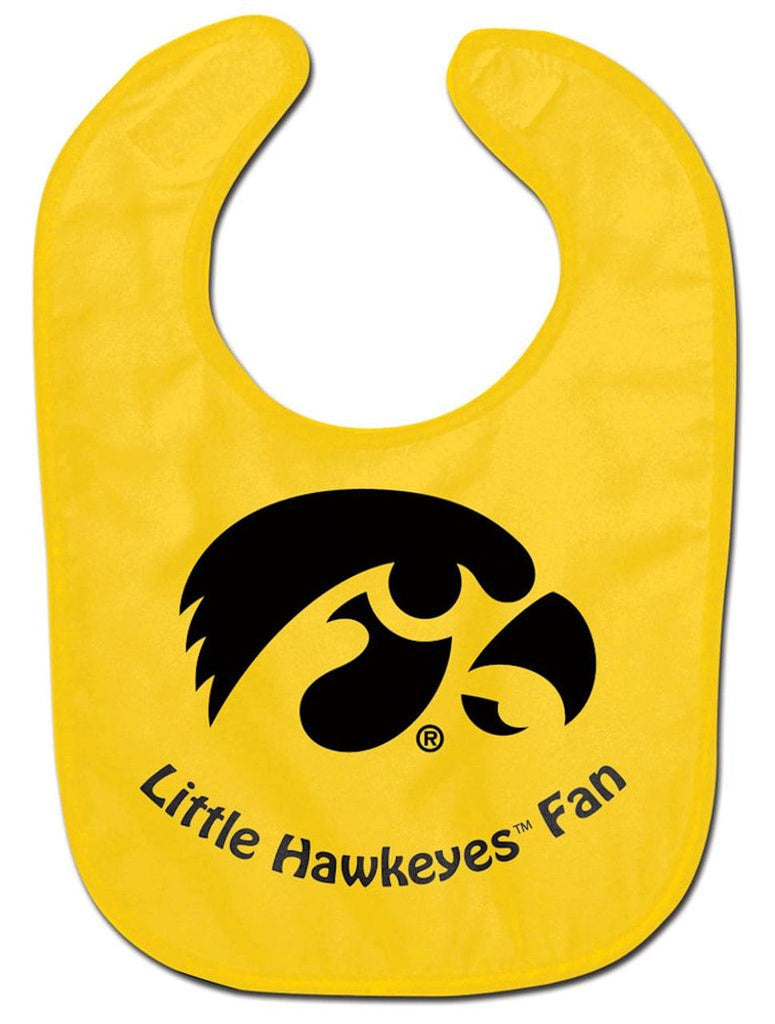 Baby Bib Iowa Hawkeyes Baby Bib - All Pro Little Fan 099606201898